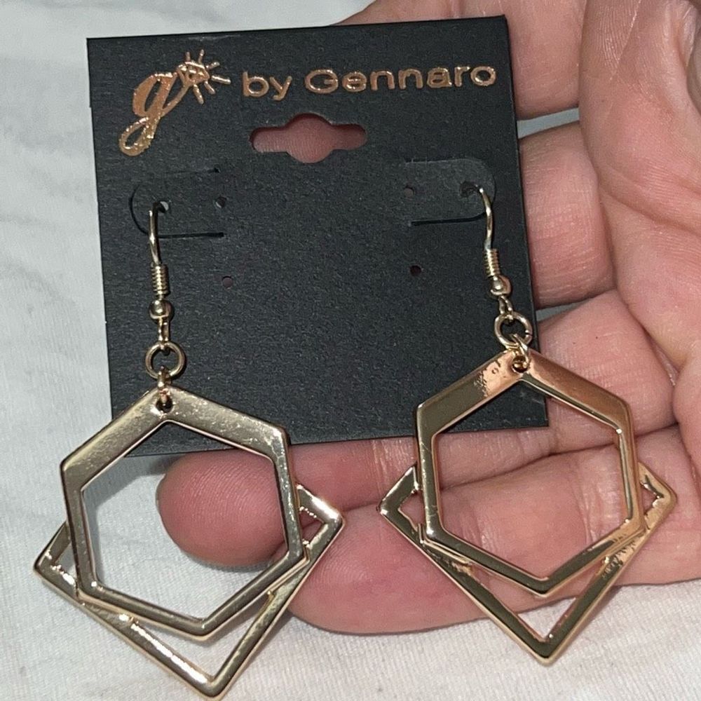 G by Gennaro Geometric Dangle Earrings